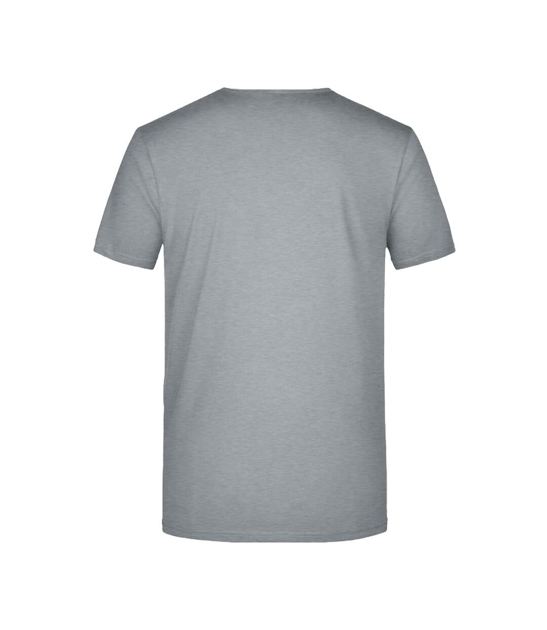 T-shirt Homme Gris Chiné James And Nicholson-2
