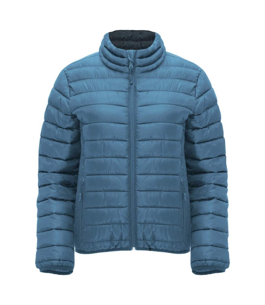 Womens/ladies Finland Insulated Jacket Storm Blue Roly-1