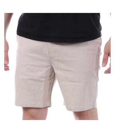 Short beige homme teddy smith linen - l