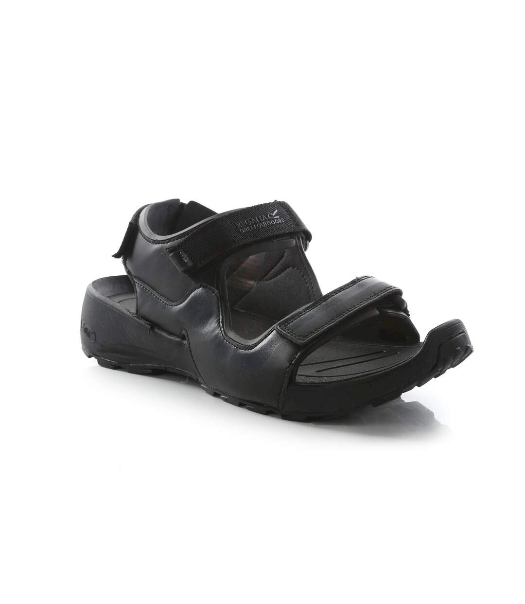 Sandales samaris homme noir / gris foncé Regatta