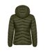 Veste Matelassée Idaho Femme Vert Kaki Clique-2