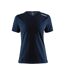 T-shirt marine femme craft community mix-1
