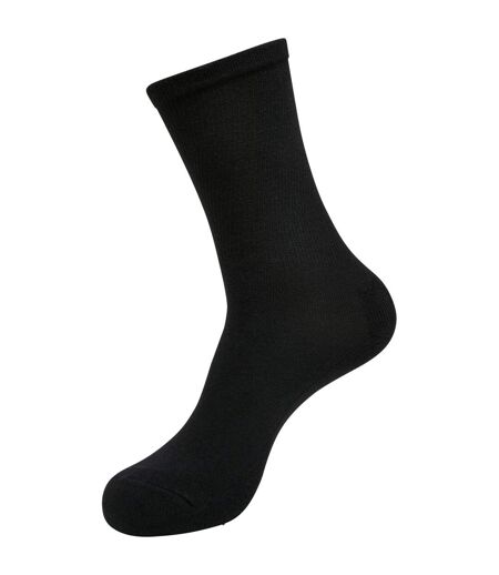 Chaussettes Motif/style Uni Adulte Noir Build Your Brand