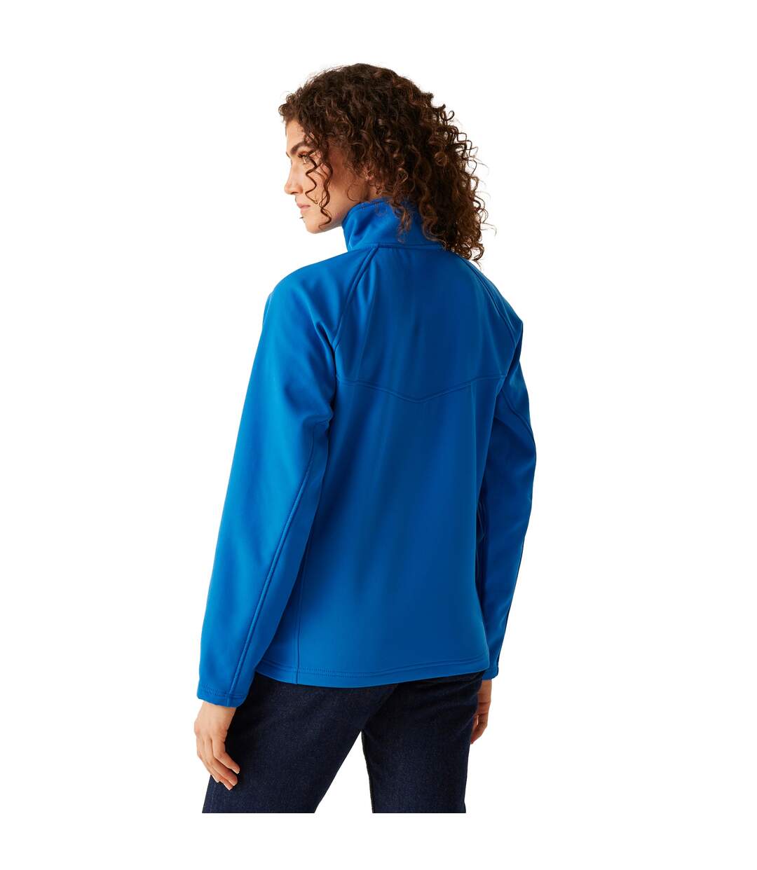 Regatta Ladies Uproar Softshell Wind Resistant Jacket (Oxford Blue) - UTRG1491-2