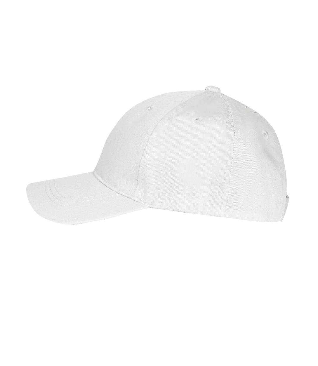 Casquette de baseball classic adulte blanc Clique-3