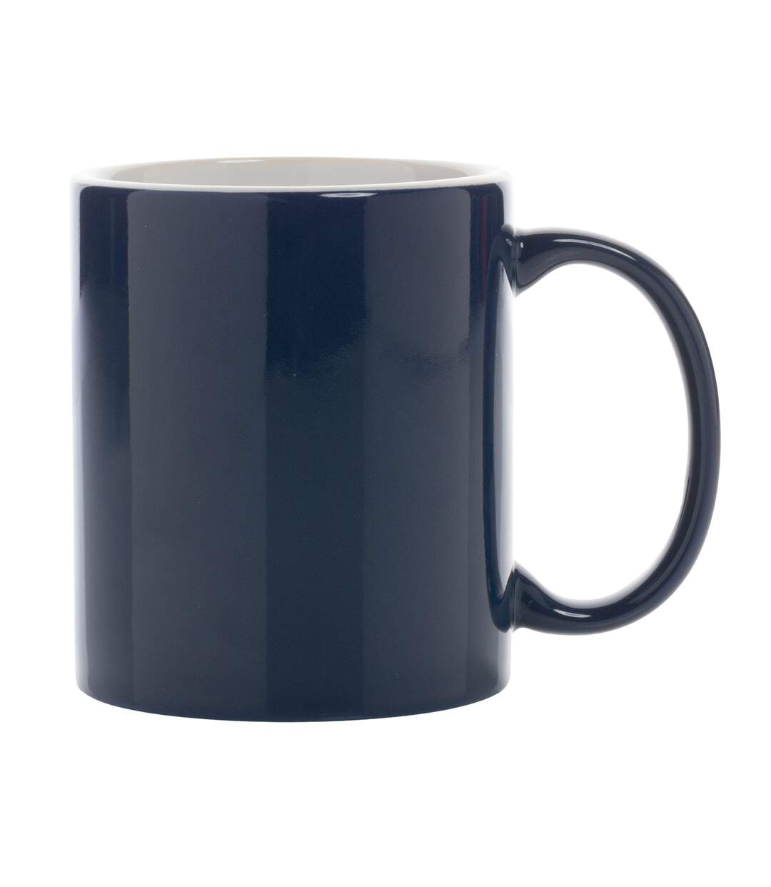Classic inner two tone ceramic 350ml mug one size navy XD Collection-1