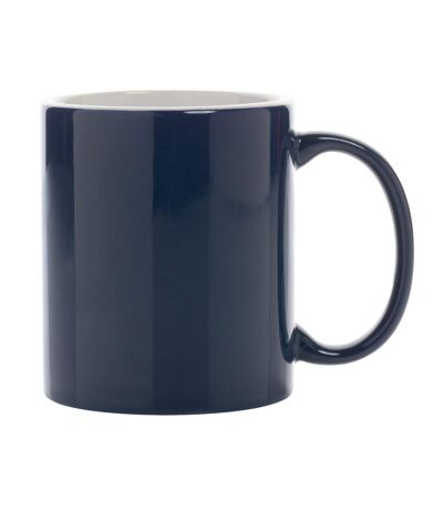Classic inner two tone ceramic 350ml mug one size navy XD Collection