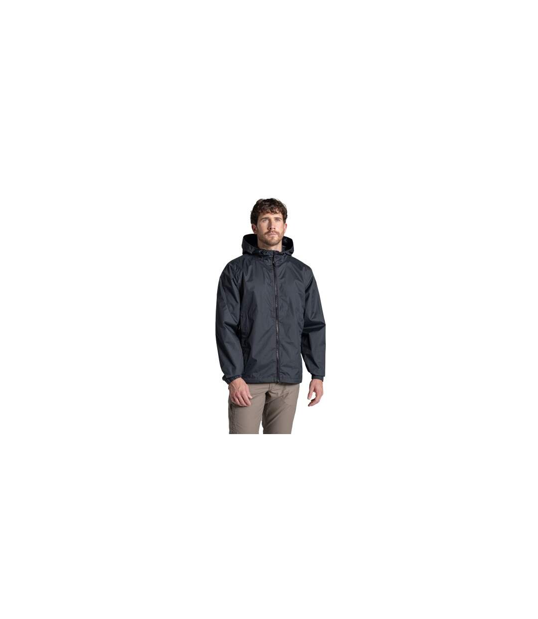 Unisex Adult Expert Packable Waterproof Jacket Black Craghoppers-1