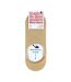 6 Pack Ladies Anti Sweat Bamboo Liner Ankle Socks with Grips-2