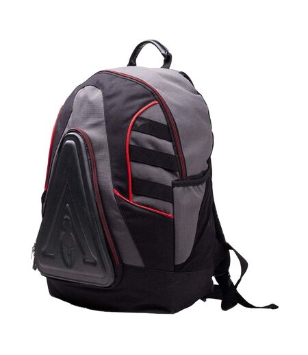Sac À Dos Taille Unique Noir Gris Rouge Assassins Creed Odyssey