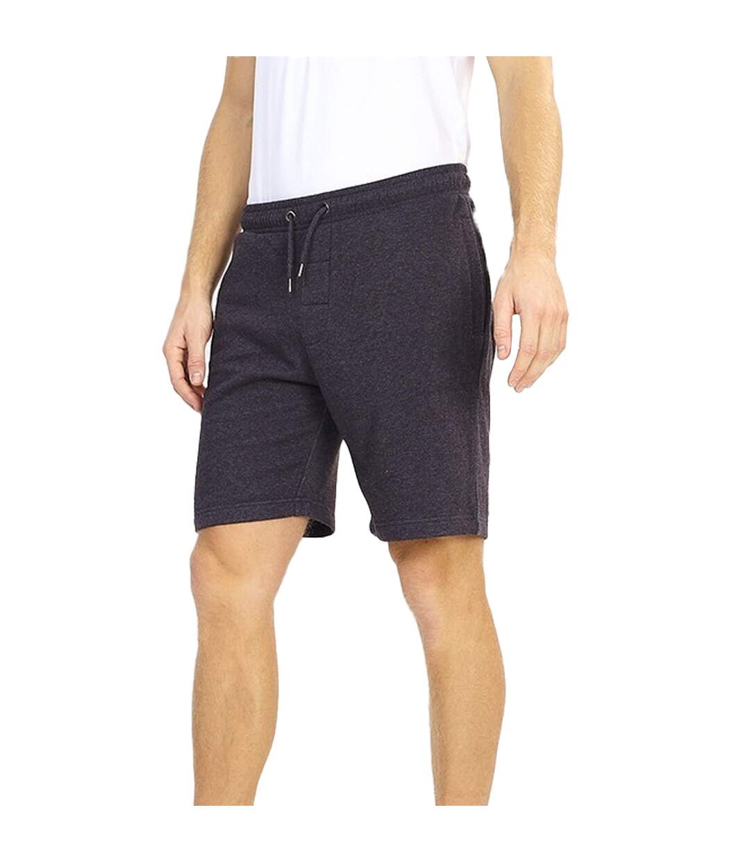 Short homme anthracite chiné chiné Brave Soul-1