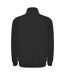 Mens Aneto Quarter Zip Sweatshirt Solid Black Roly-2