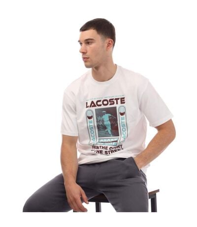 T-shirt Rene Homme Blanc Lacoste