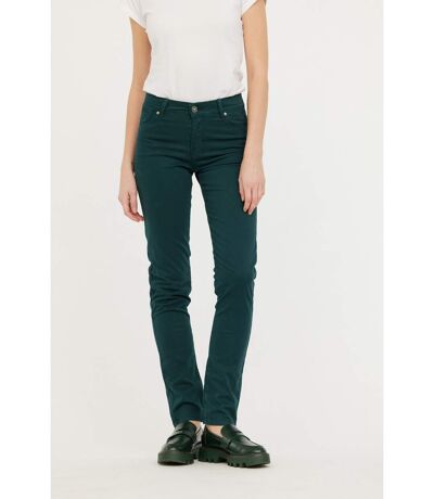 Pantalon coton slim JANA