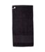 Serviette de golf taille unique noir Towel City