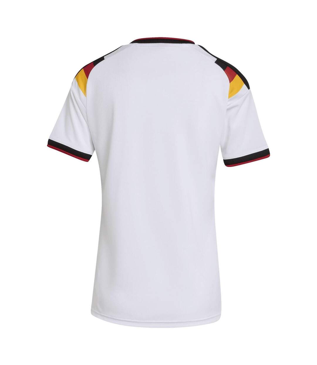 Womens/ladies World Cup Germany Short-sleeved Home Shirt White Black Adidas-3
