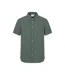 Chemise Manches Courtes Motif/style Texturé Palm Homme Vert Mountain Warehouse-1