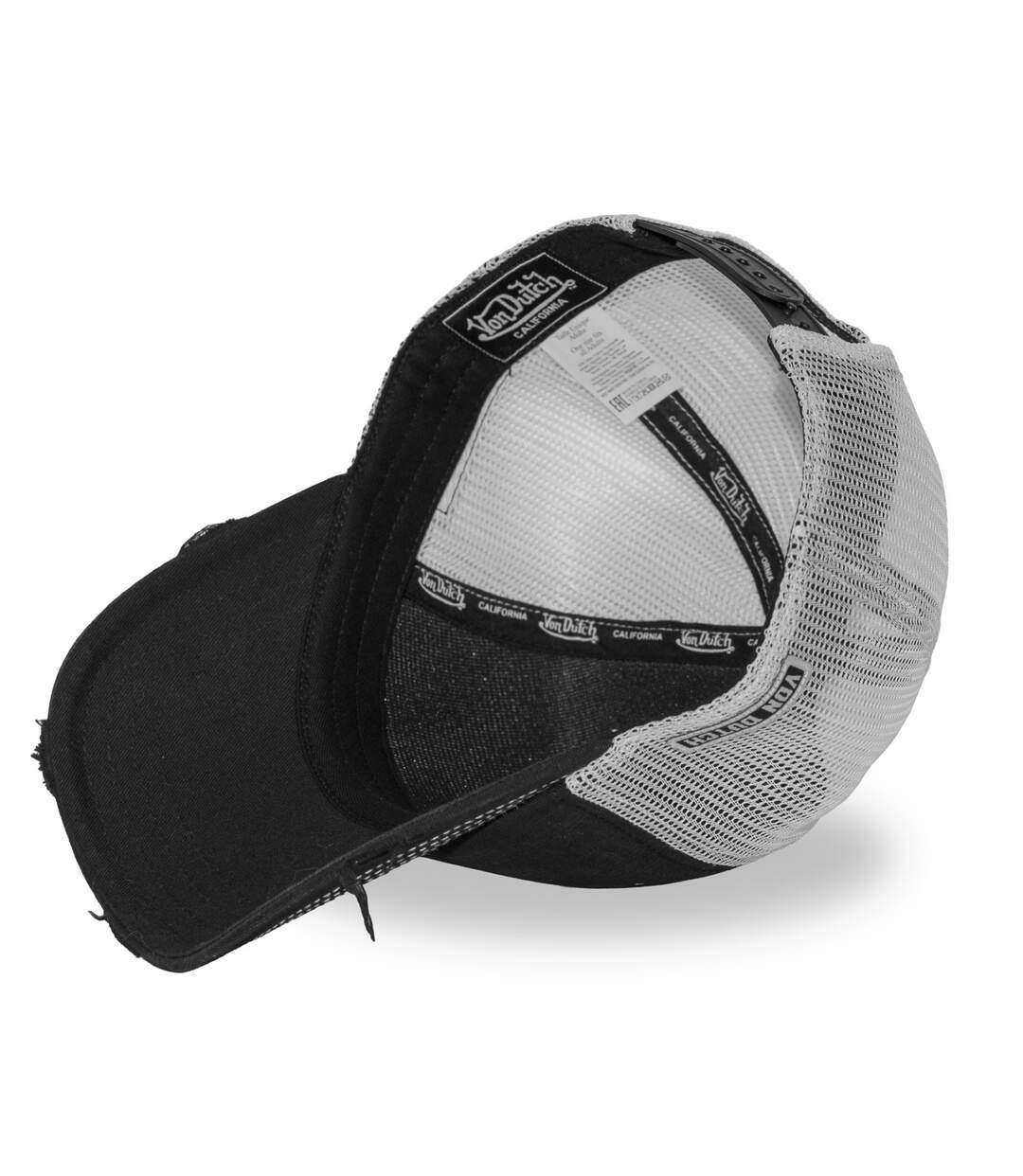 Casquette trucker imprimée avec filet Crew Vondutch-5