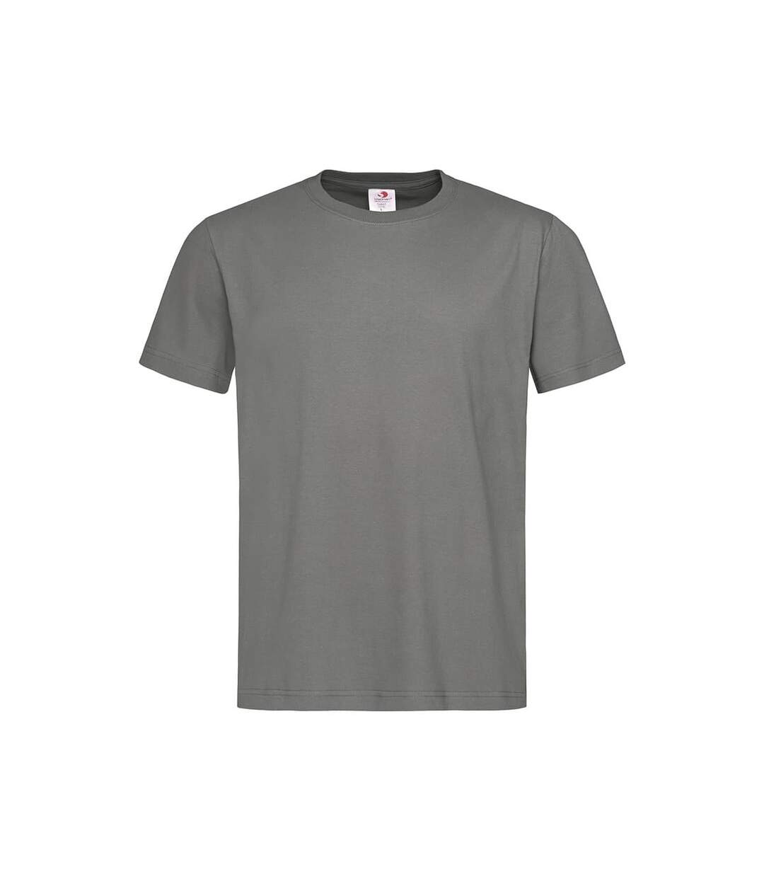 T-shirt confortable homme gris Stedman-1