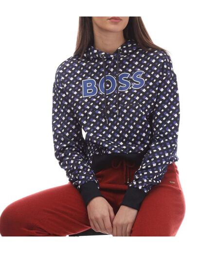 Womens/ladies Ecropi Hoodie Multicoloured Boss