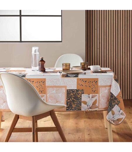 Nappe Antitache Imprimé Faya 150x240cm Naturel
