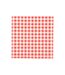 Lot de 20 Serviettes en Papier Carreaux 33x33cm Rouge-1