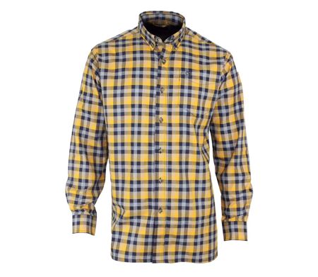 Chemise à carreaux manches longues en Coton gratté CH2023