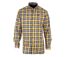 Chemise à carreaux manches longues en Coton gratté CH2023-1