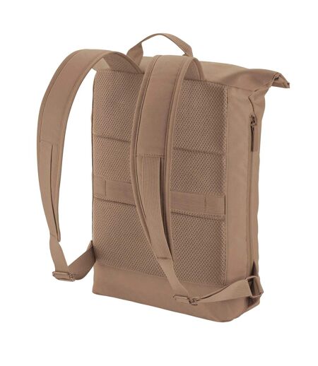 Simplicity Lite Roll Top Backpack One Size Hazelnut Bagbase