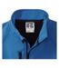 Veste Softshell Résistante À L'eau Et Au Vent Pour Hommes Bleu Russell-4