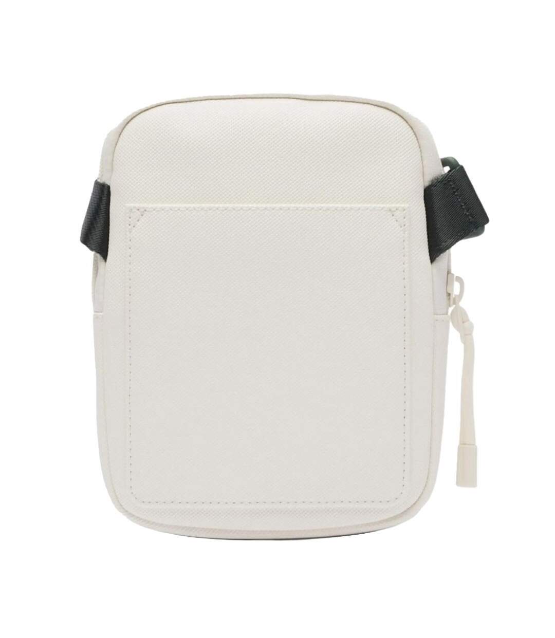 Sacoche blanche homme lacoste flat-2