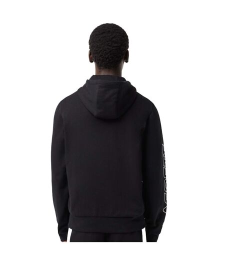 Veste À Capuche Homme Noir Gris Lacoste