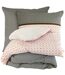 Parure de lit percale de coton GABIN ÉPICE Taie 65x65 cm-2