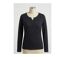 Tee-shirt noir MAYFLOWER NABAB4 à manches longues : l'essentiel chic en pur coton-3