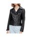 Veste noire femme pieces fioa-1