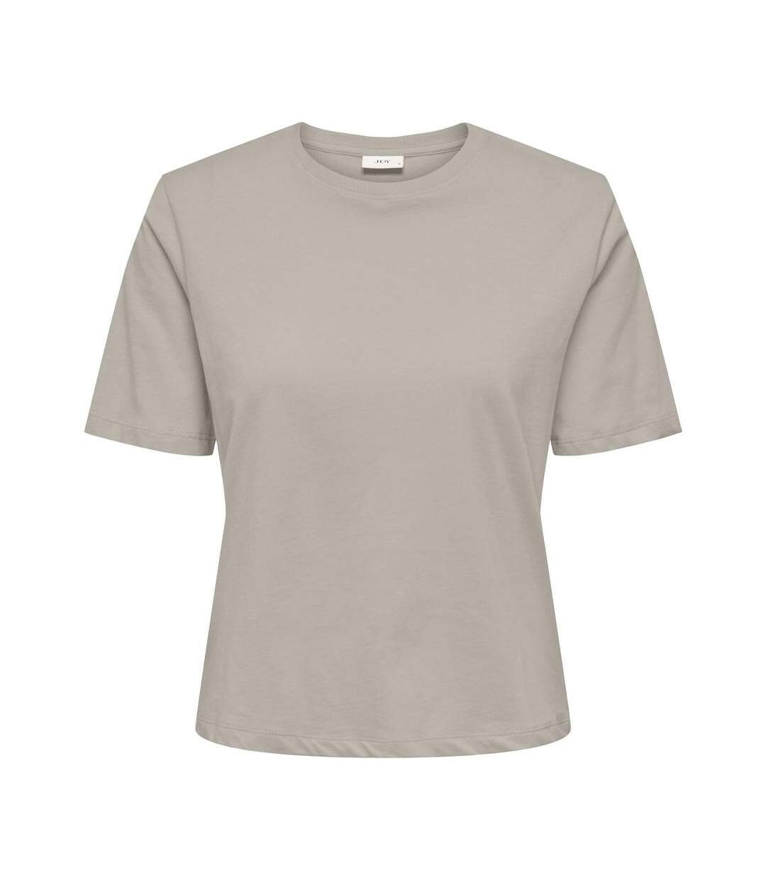 T-shirt gris clair femme jdy rex-1