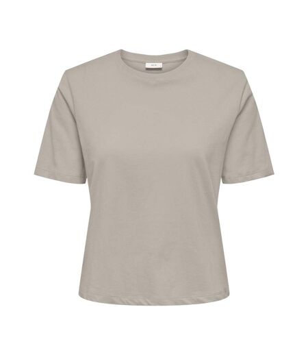 T-shirt gris clair femme jdy rex