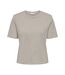 T-shirt gris clair femme jdy rex-1