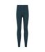 Bas Thermique Texturé À Taille Élastiquée Merino Femme Bleu Sarcelle Mountain Warehouse-2