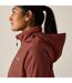 Veste Imperméable Daysha Femme Orange Rouge Regatta-4
