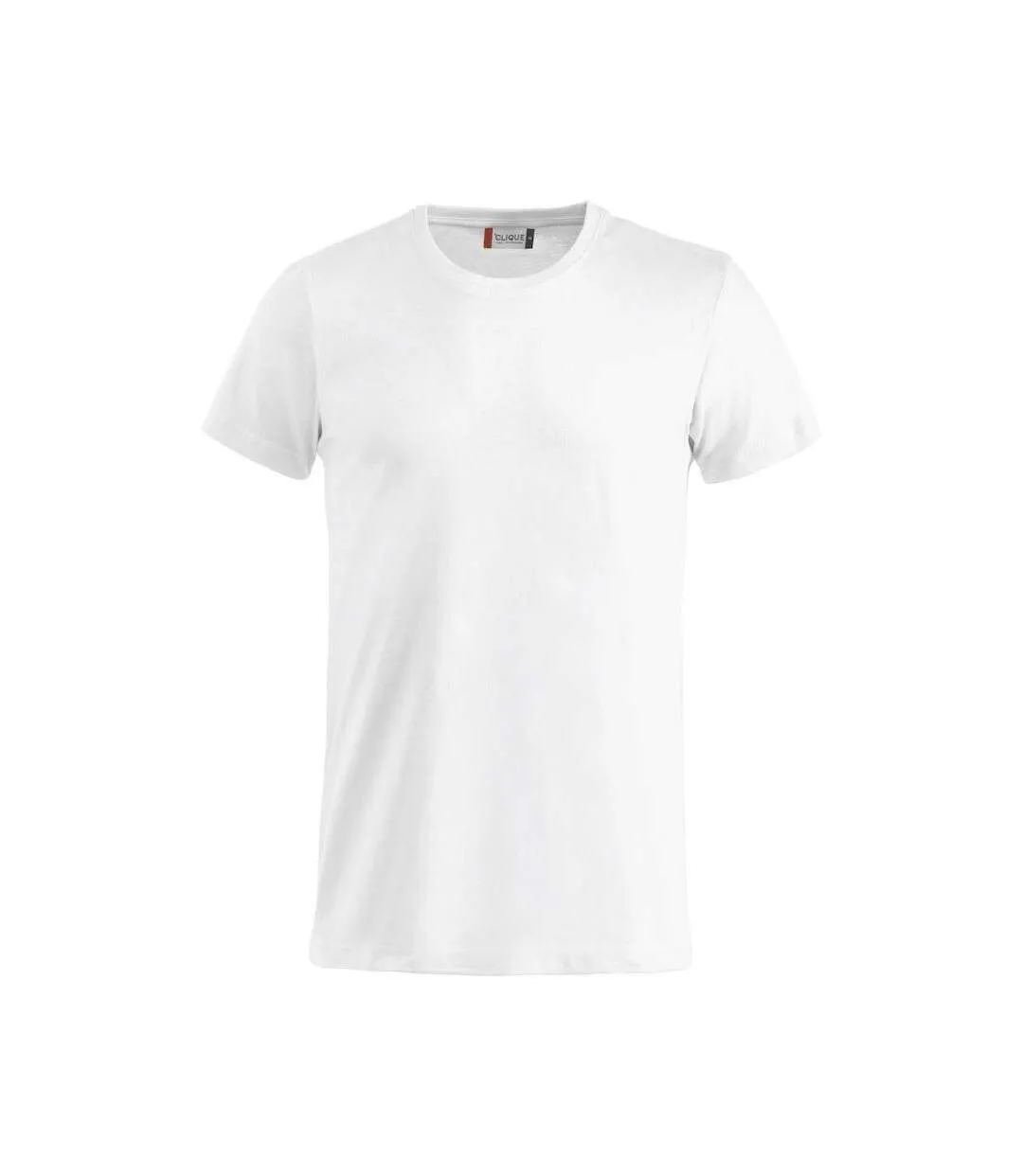 Mens Basic T-shirt White Clique-1
