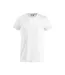 Mens Basic T-shirt White Clique-1