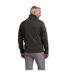 Mens Corsham Marl Half Zip Fleece Top Dark Vine Trespass-2