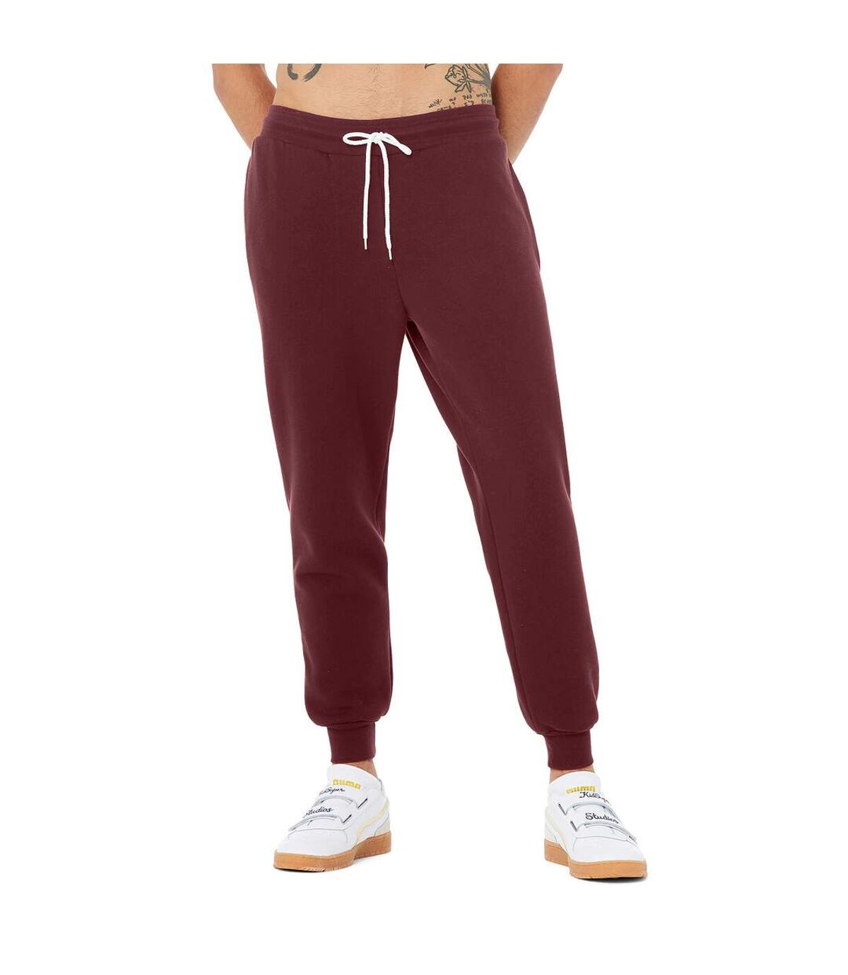 Bella + Canvas - Pantalon de jogging - Adulte (Bordeaux) - UTPC4884