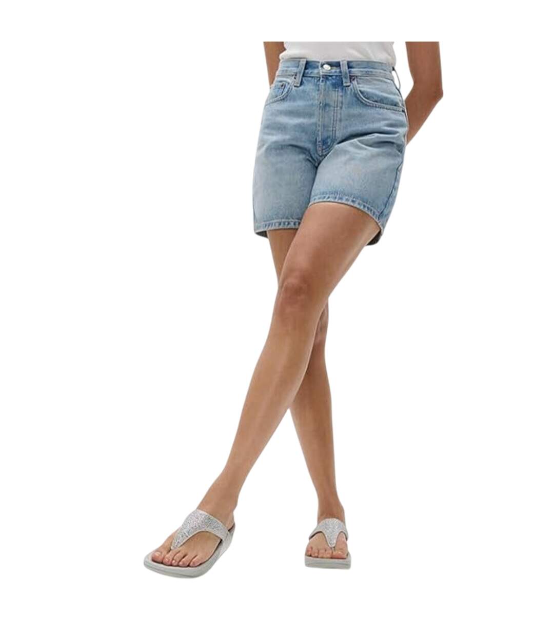 Sandales Motif/style Cristaux Lulu Femme Gris Argent FitFlop-3
