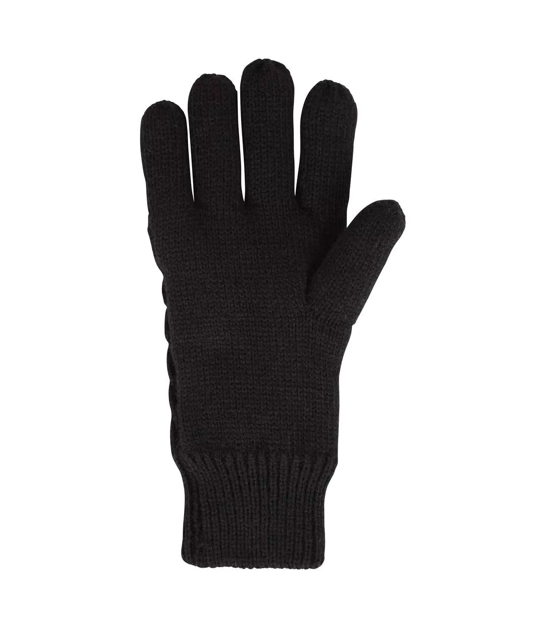 Womens/ladies isotherm plush gloves black Mountain Warehouse-2