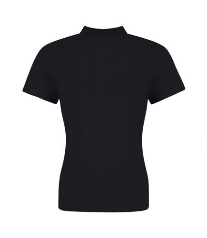 AWDis Just Polos Womens/Ladies The 100 Girlie Polo Shirt (Deep Black)