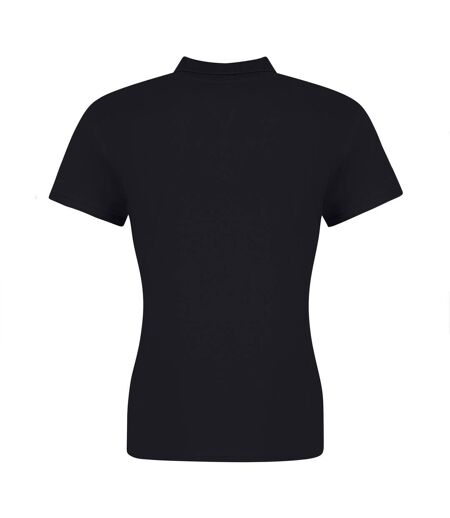 AWDis Just Polos Womens/Ladies The 100 Girlie Polo Shirt (Deep Black)
