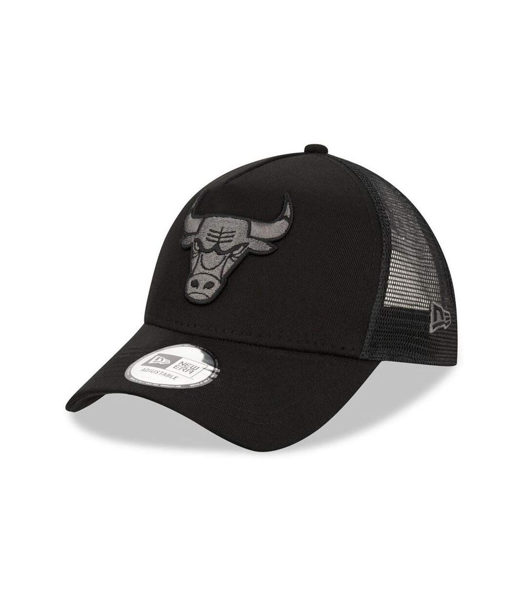 9forty Chicago Bulls Trucker Cap Black New Era-1
