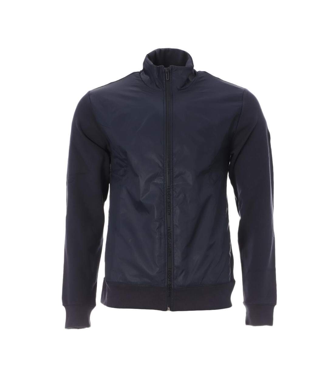 Sweat Zippé Marine Homme Teddy Smith Julen - L-1